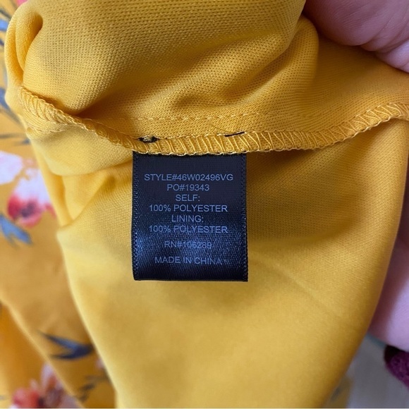 NWT Trixxi Vintage Style Floral Dress Sweetheart Neckline Sz 1X - Picture 8 of 12